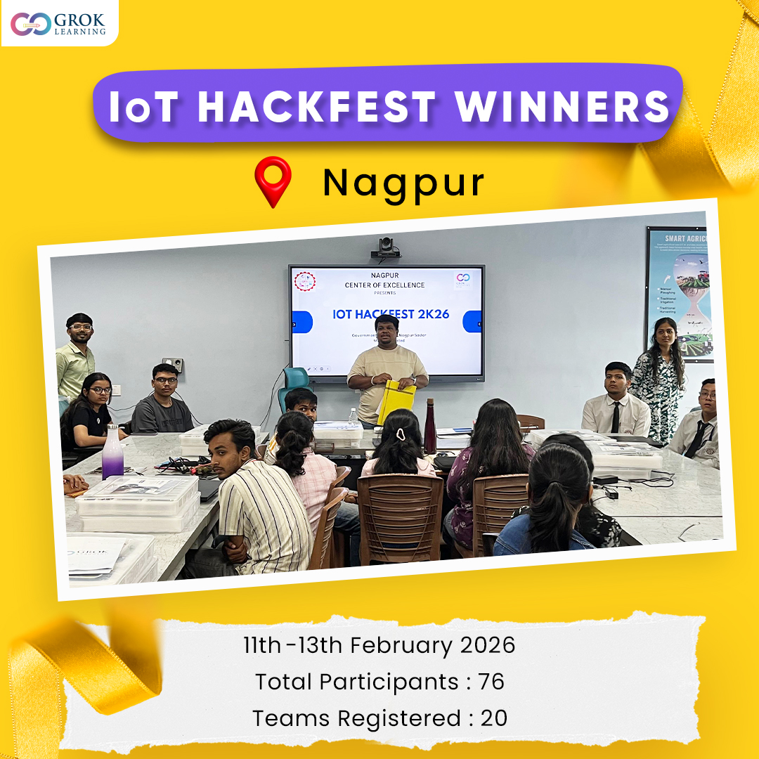 grovator's tweet photo. Congratulations Team Micro-controllers at Maharashtra State Board of Technical Education (MSBTE) Nagpur IoT Hackfest.
#iothackfest #InnovationInAction #FutureOfIoT #TechInnovation #StudentInnovation #Hackathon #WinnerAnnouncement https://t.co/rEiI6cFOe4