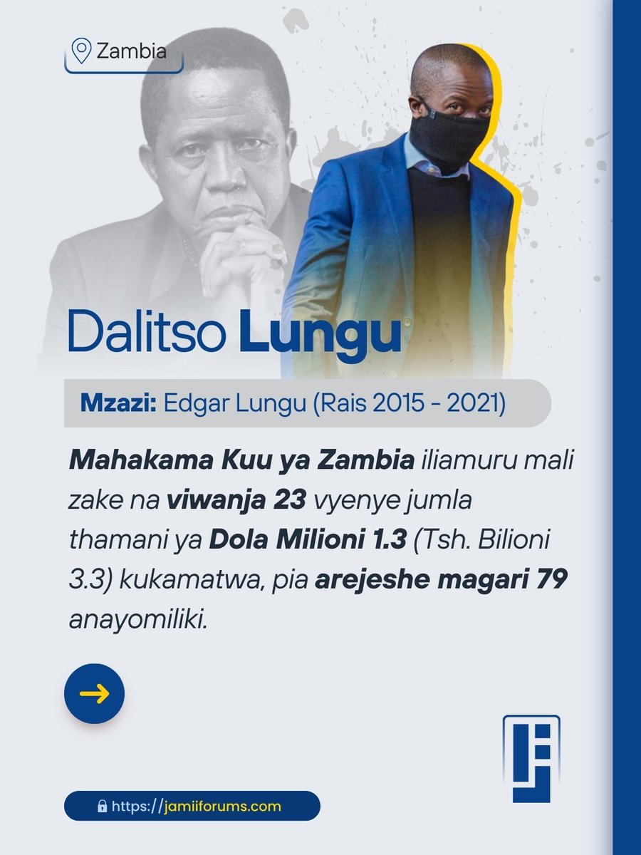 JamiiForums's tweet photo. Baadhi ya Watoto wa Wakuu wa Nchi ambao walikutana na changamoto za Kisheria na nyinginezo mara baada ya Wazazi wao kuondoka au kuondolewa madarakani Barani Afrika.

Zaidi tembelea https://t.co/obcL5lpKGZ

#JamiiForums #Governance #UtawalaBora #Accountability

Inaendelea kwenye comments👇👇