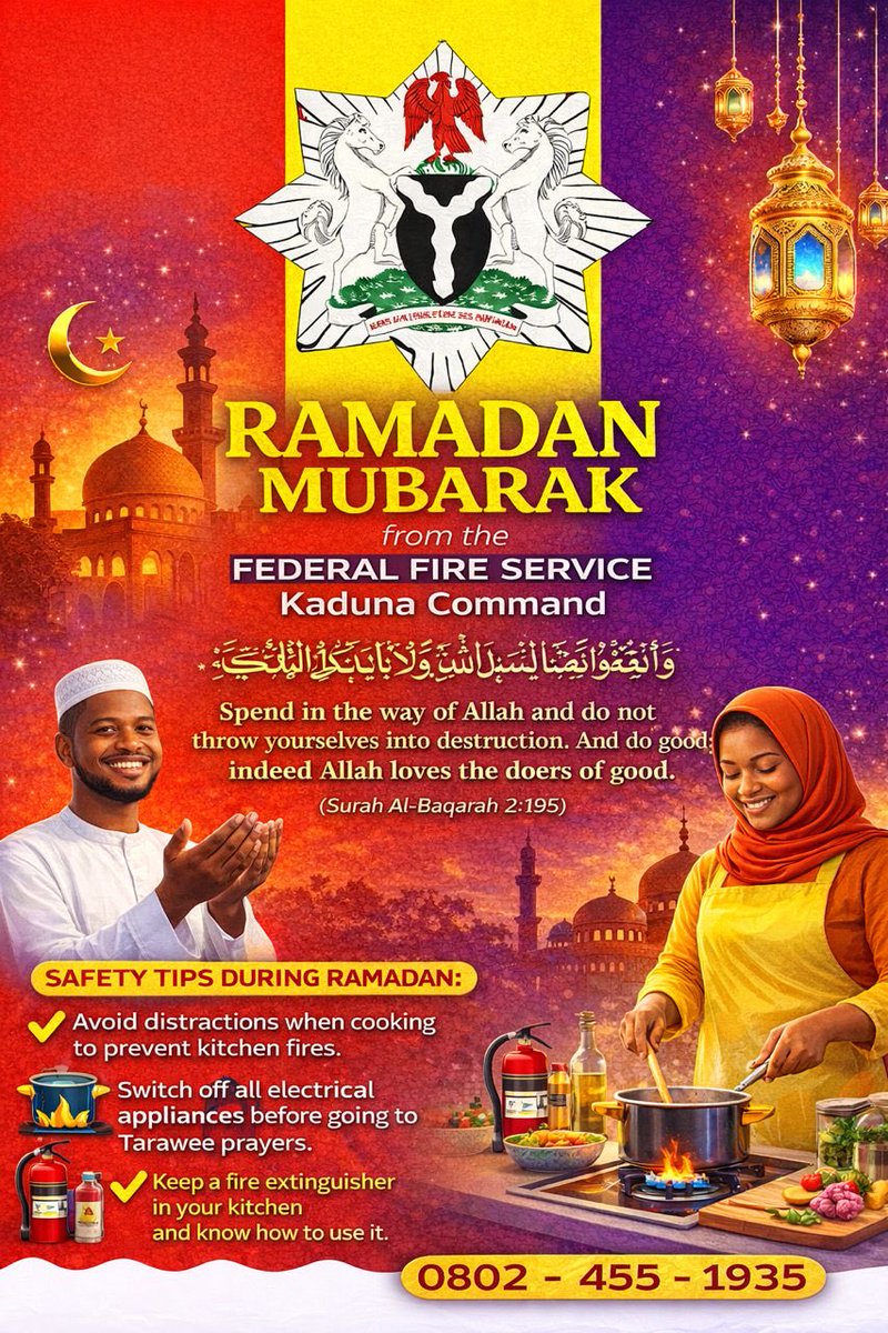 FedFireKaduna's tweet photo. 🌙⭐️ https://t.co/rtI8TGdbwf