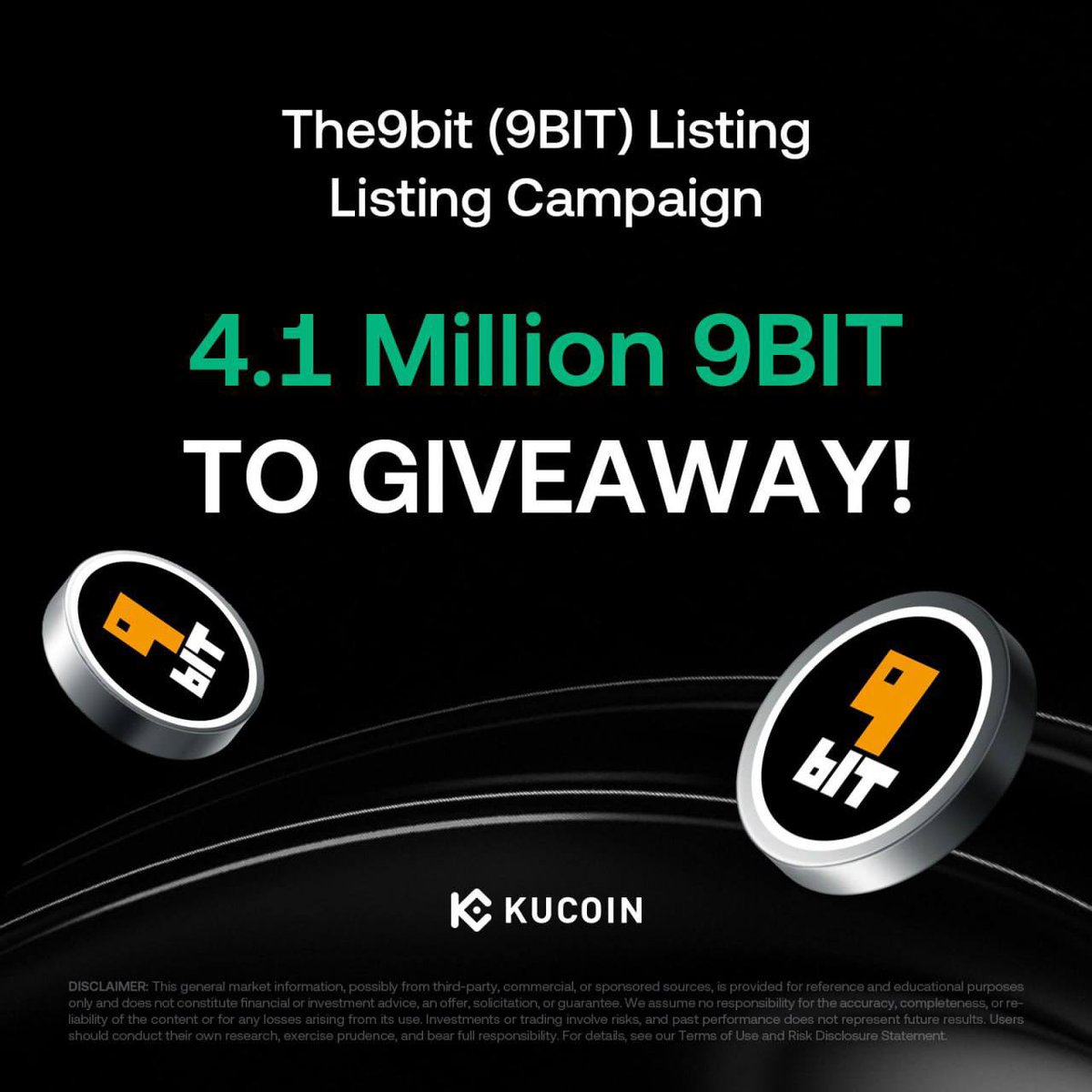 So $9BIT listed on KuCoin last week and this might be the next big ...