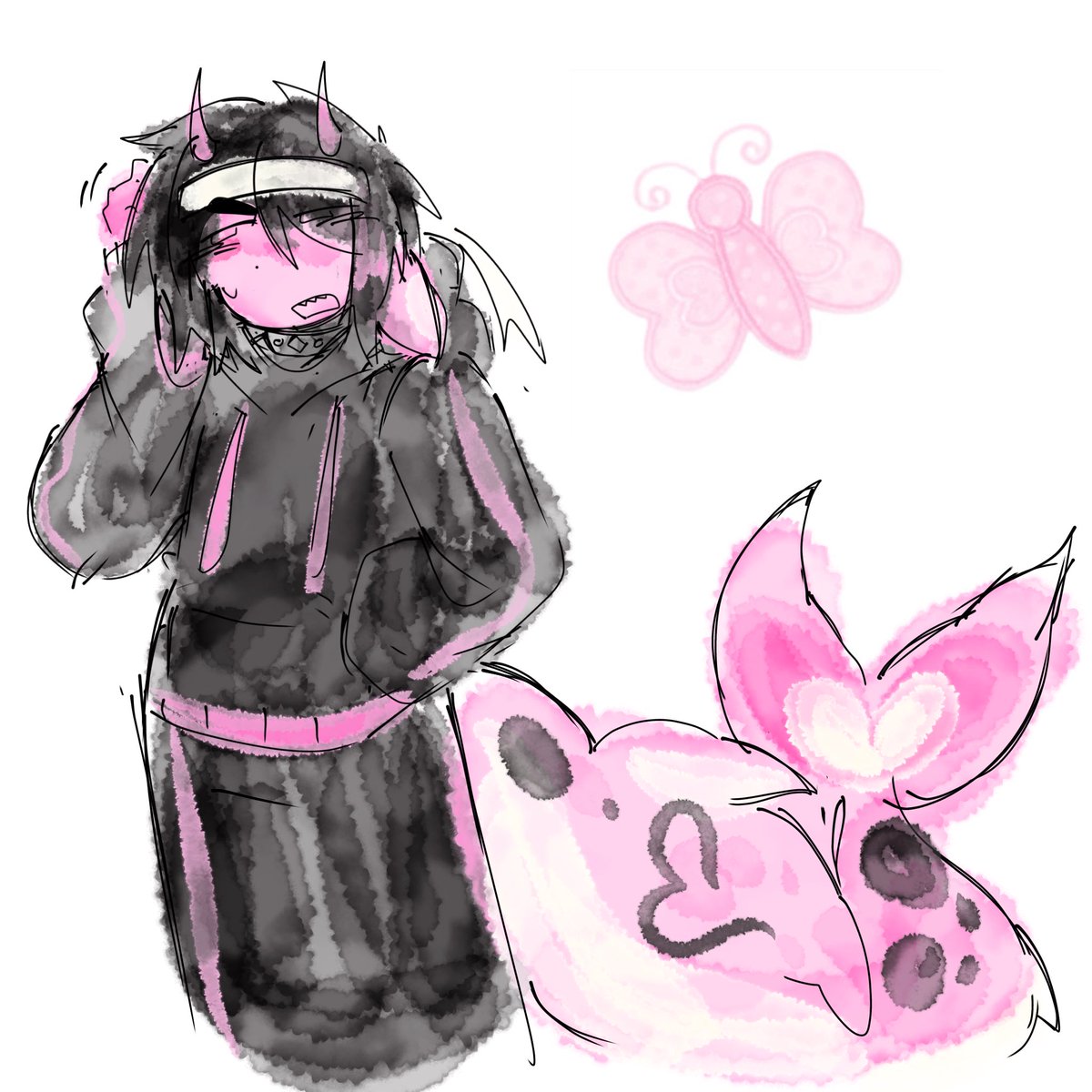 Drew skeet just because i wanted to draw his tail