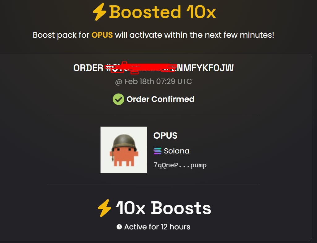rdbotato's tweet photo. $2,483 in $OPUS buybacks done in the past 24 hours. We also paid for 10x boosts and we will keep doing more over time.

100+ concurrent users on the OPUS site right now. 11K total visitors and climbing.

We are just getting started. https://t.co/2k3TyExGQY