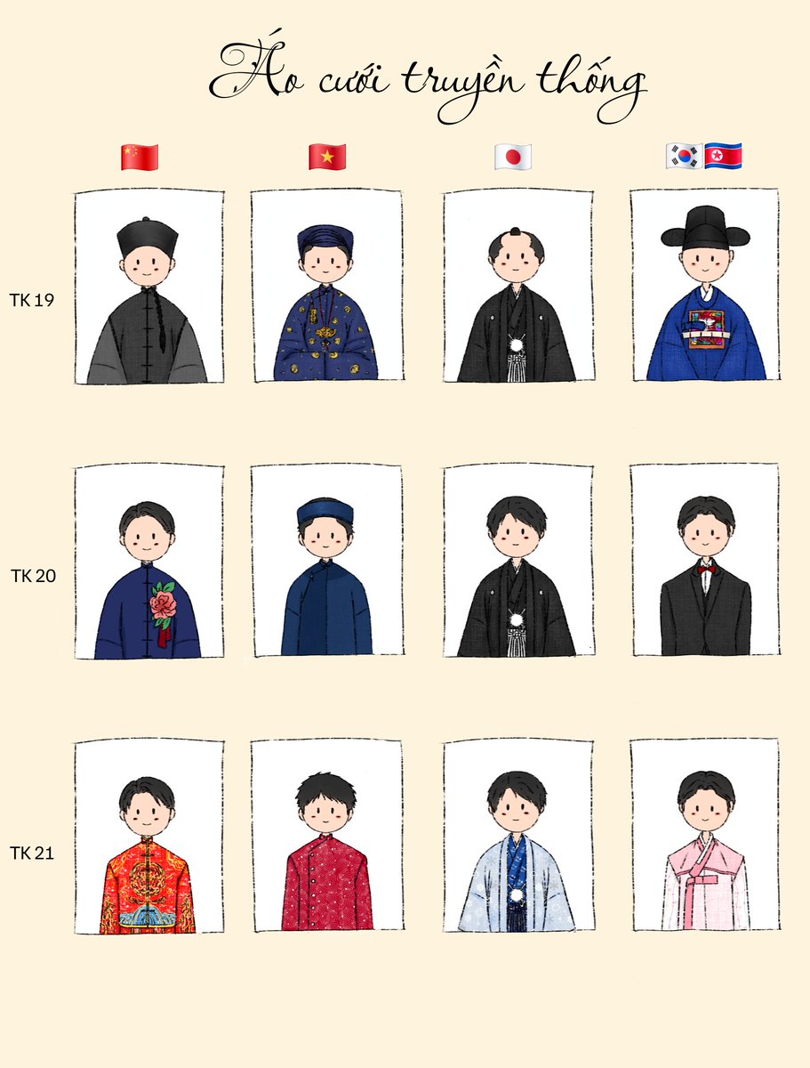 Nionhehehe's tweet photo. Wedding costume in history and in recent✨️ 
Completed Lunar New Year art🧧🎆 https://t.co/KEfOOhyXMg