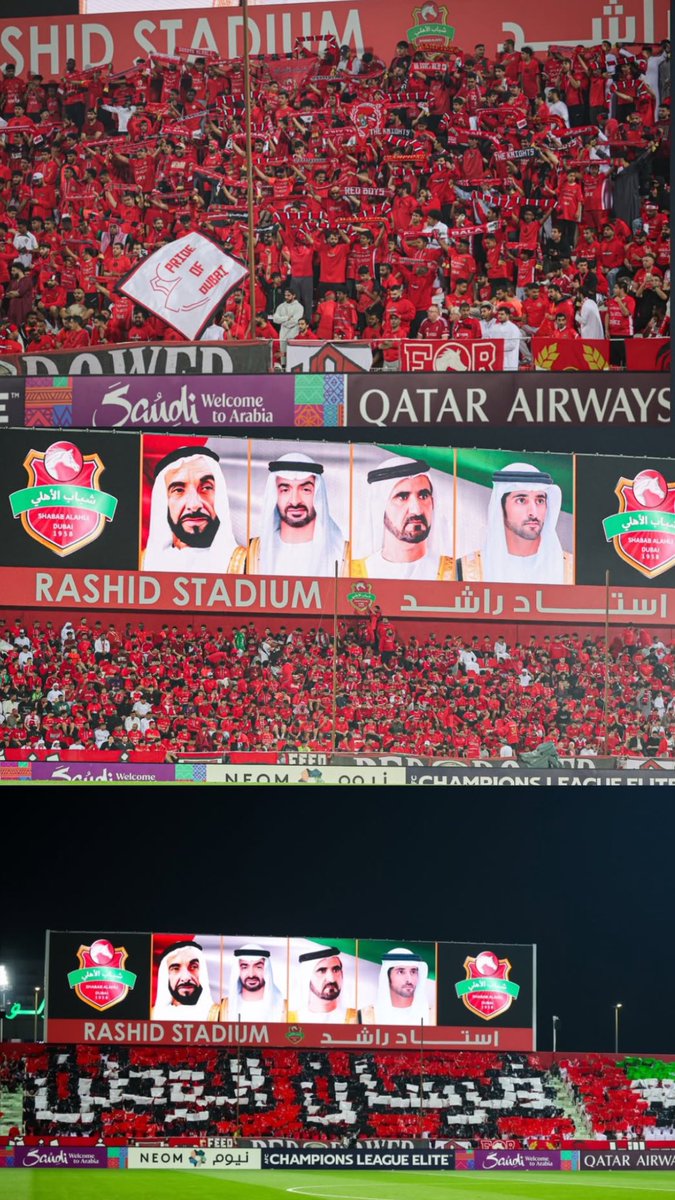 AAlsofty80's tweet photo. رسالة إلى جمهور الأهلي ❤️✍️

جمهور الفرسان الأوفياء❤️

الفريق  متصدر الدوري،

ووصل إلى نصف نهائي كأس سيدي رئيس الدولة،

وتأهل إلى دور الـ16 من بطولة النخبة…

كل الأهداف تسير في الطريق الصحيح، ولم يتبق إلا أمر واحد فقط:

تكاتف الجمهور والعودة القوية إلى المدرج.💪❤️

الكيان يحتاجنا الآن أكثر من أي وقت مضى.
علينا أن نطوي صفحة الماضي و الخلافات 
ونضع مصلحة النادي فوق كل اعتبار، وأن نستشعر مسؤوليتنا تجاه فريقنا في هذه المرحلة الحاسمة.

البداية ستكون يوم الجمعة القادم أمام فريق الظفرة، في مواجهة صعبة على ملعبه في استاد حمدان بن زايد آل نهيان.

الفريق يحتاج صوتنا، يحتاج حضورنا بشكل كبير خلال الفترة القادمة، نعم الفريق يحتاج دعمنا من أول، لا تتركوا الفريق يمشي وحيداً،، أنتم رجال و على قلب واحد دقيقة حتى صافرة النهاية.

نسأل الله التوفيق والنجاح لفريقنا في جميع البطولات 
لنُثبت أن جمهور الأهلي هو السند الحقيقي،
وأن المدرج الأحمر عندما يمتلئ… لا يُهزم.

الأهلي يجمعنا ❤️