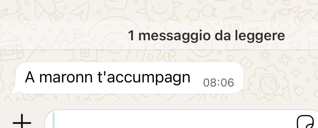 Lascio qui il buongiorno di mia madre perché secondo me serve a tutti.