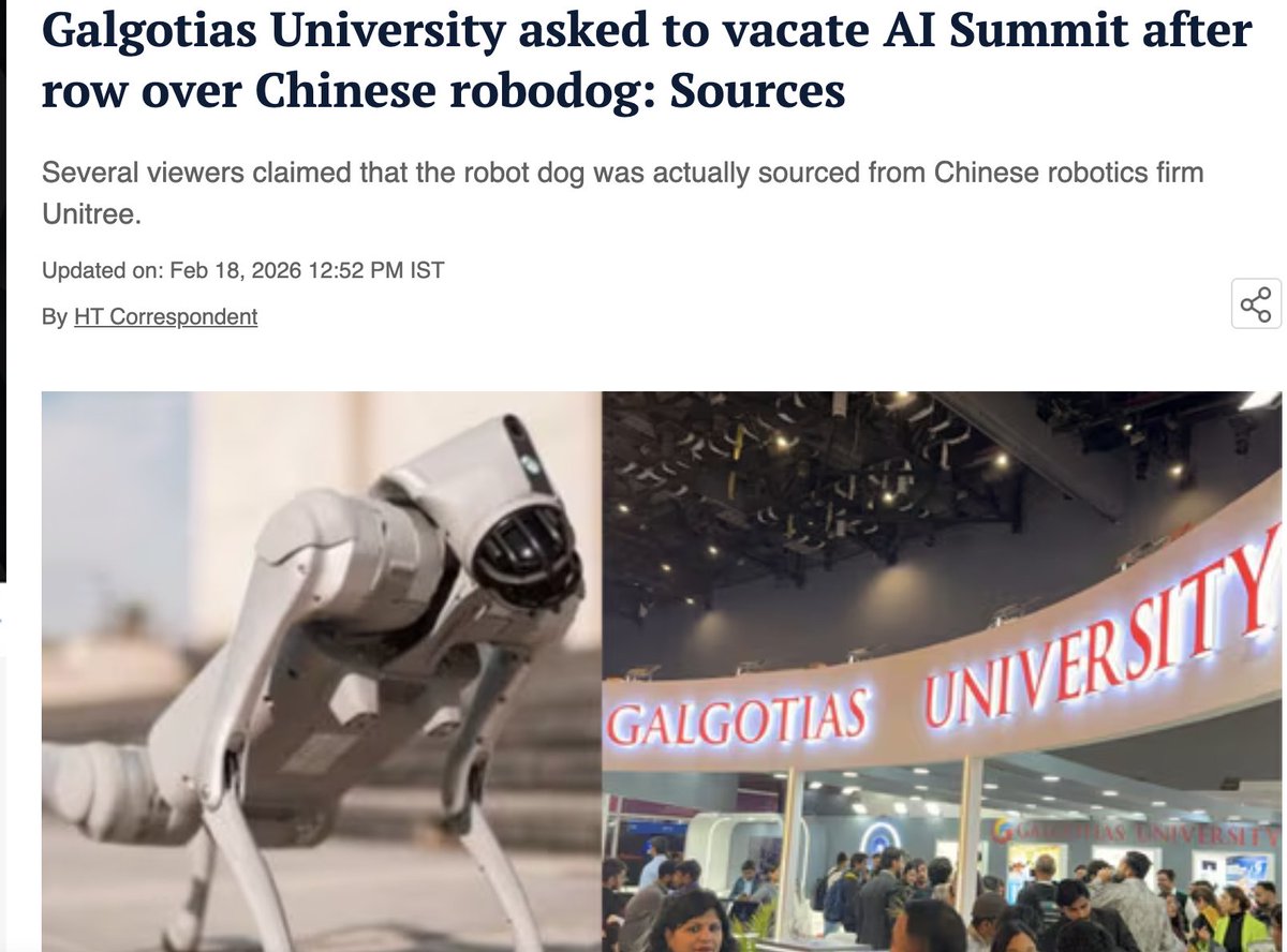 I am seriously wondering how the students of these university must be feeling. They can't even say that they study in Galgotias University now. Such a huge shame.