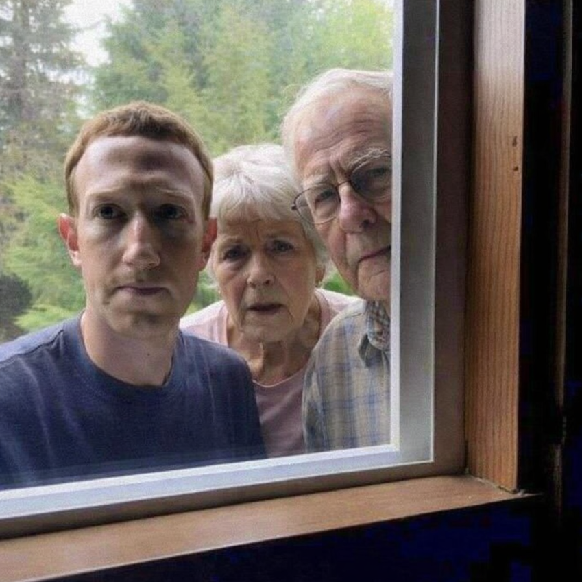Zuck lowkey recreating memes out there