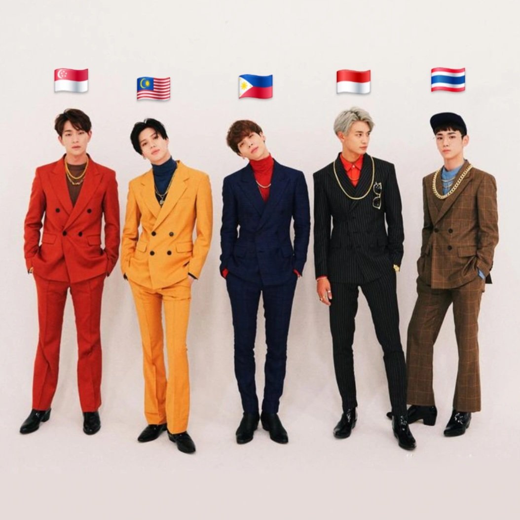musekibum's tweet photo. shinee as southeast asian countries https://t.co/7Q2ocomDS9