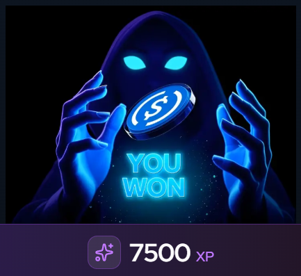 I won 7500 XP from a Mystery Box on <a href="/papaplayy/">PapaPlay</a> !

You would need to play a lot of games to earn that kind of XP through gameplay 😅 

This XP gives you:
- PapaPlay XP for $PAPA rewards
- Incentiv XP for  $CENT rewards

There are two types of mystery boxes:
🎁PAPA box = mystery