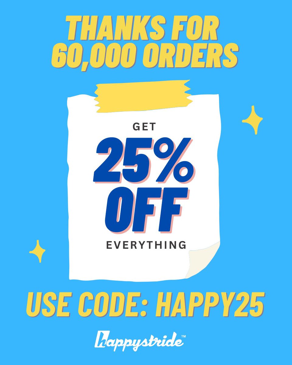 happystride™ tweet media