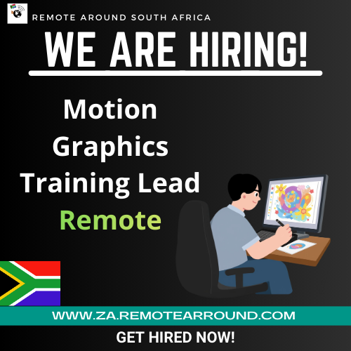RemoteAroundZA's tweet image. 🎬✨ REMOTE Motion Graphics Training Lead 🌍💻 (Teach VAs to make videos that don’t look like 2009 PowerPoint 😄)

REMOTE ROLE MOTION GRAPHICS TRAINING LEAD: za.remotearround.com/job/remote-mot…

REMOTE JOBS SOUTH AFRICA: za.remotearround.com/jobs-list-v1/?…

#REMOTEarroundZA #vacancies #RemoteJob #Motion