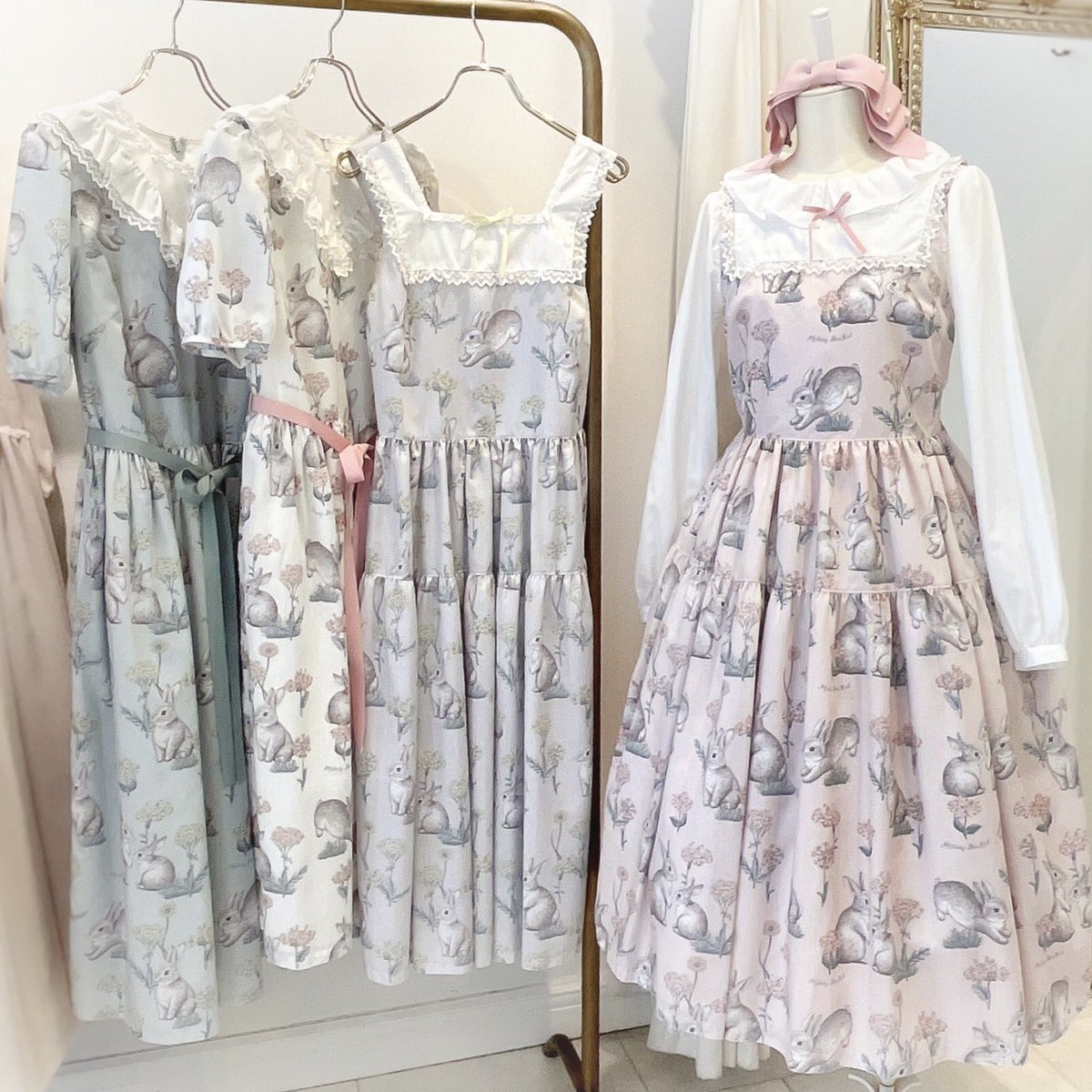 🐰ご予約2/23(月祝)まで🐰 【Melody BasKet】 🐇Botanical Rabbit