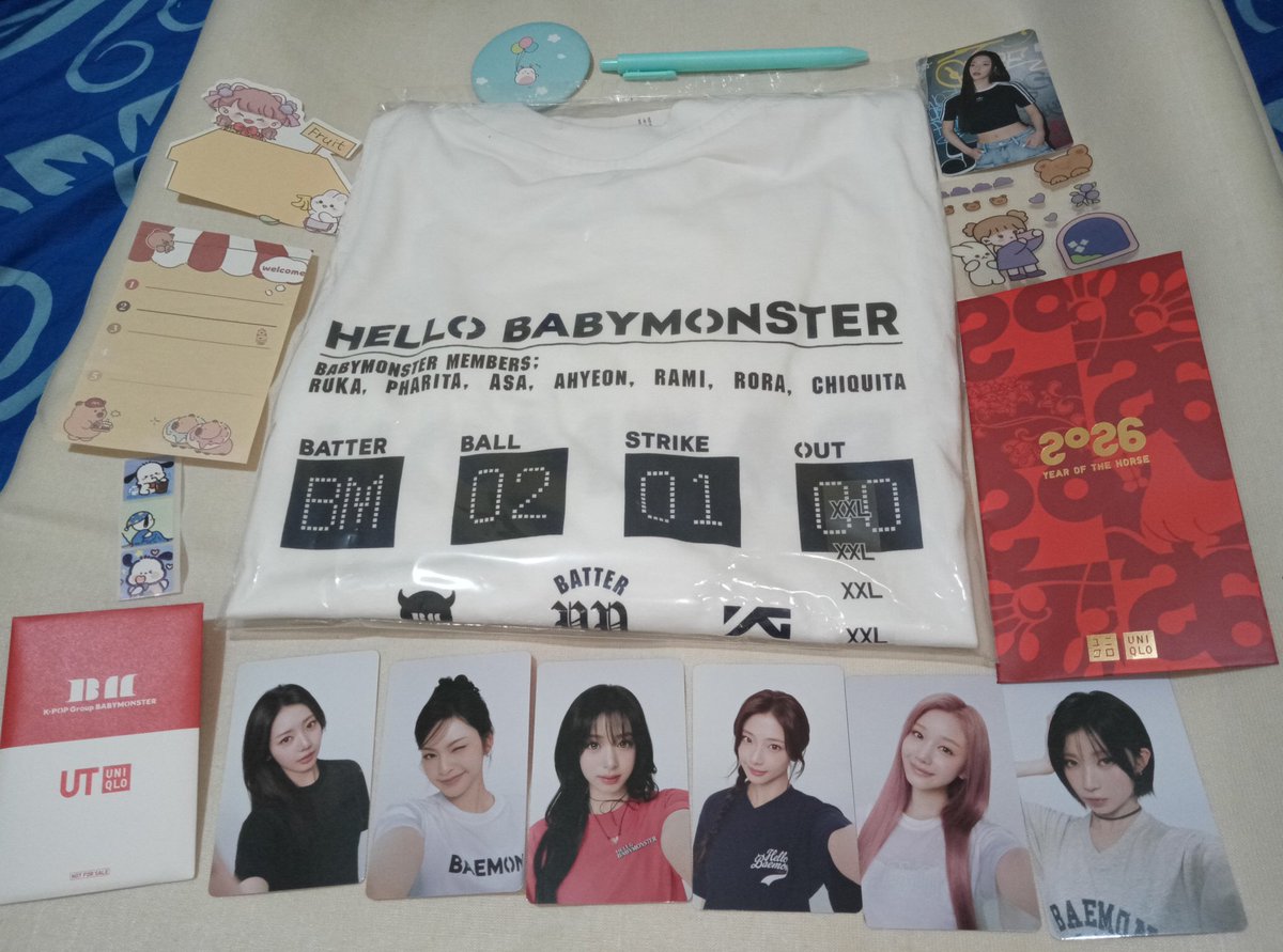 Kywland's tweet photo. Yeayyy dapet + photocard nya, cakep cakep betul lagi😍 bonus freebies nya juga banyak, baik banget kakak jastipan ku🫶🏻 https://t.co/bxgWXyH4Qy