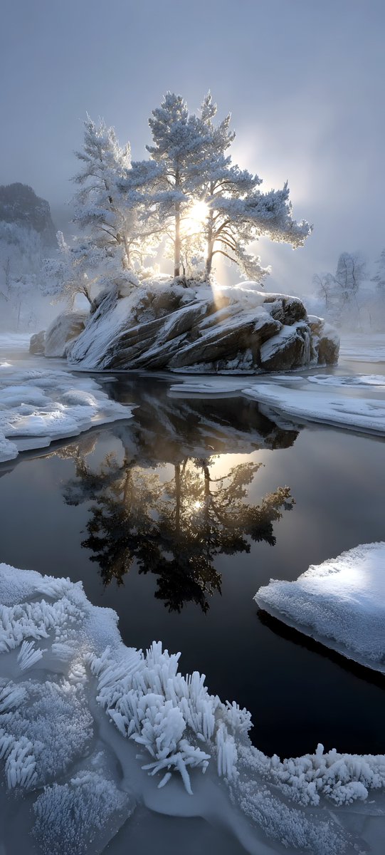 Halleyapps's tweet image. Environmental assets ready for inspection! 

Observe the grain structure in the fog on the mountain pass versus the crisp ice textures on the island. 
These details define the scale of the composition. 

#EnvironmentDesign #TextureMaps #VisualArts