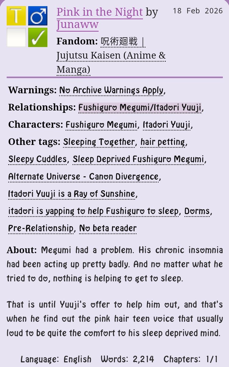 paper4angels's tweet photo. Pink in the night — #fushiita 

★ Rate (T) 
★ 2.214k words
★ 🖇️ [https://t.co/6ZbN1uZ0Cl] https://t.co/iRVHdPcaH6
