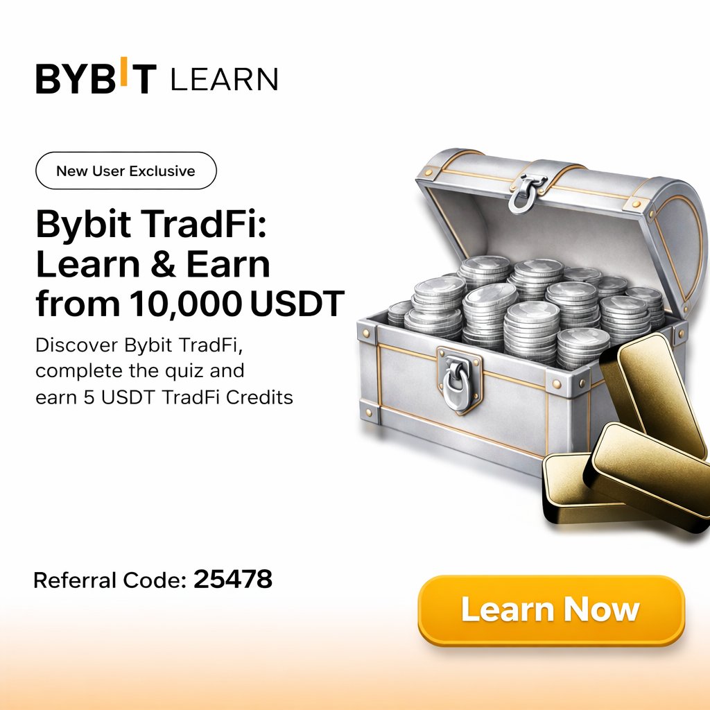 fxelloittwave's tweet photo. Master global markets with Bybit TradFi! Learn the ropes, earn exclusive TradFi Credits, and share in a 10,000 USDT prize pool. Start your journey to financial mastery today!

1️⃣Sign Up Now :  https://t.co/DcSczP8qeL ✍️✍️

1️⃣Sign Up Now :  https://t.co/ZvmOcJ9ClJ ✍️✍️

#Bybit https://t.co/Wp5e5KNd68