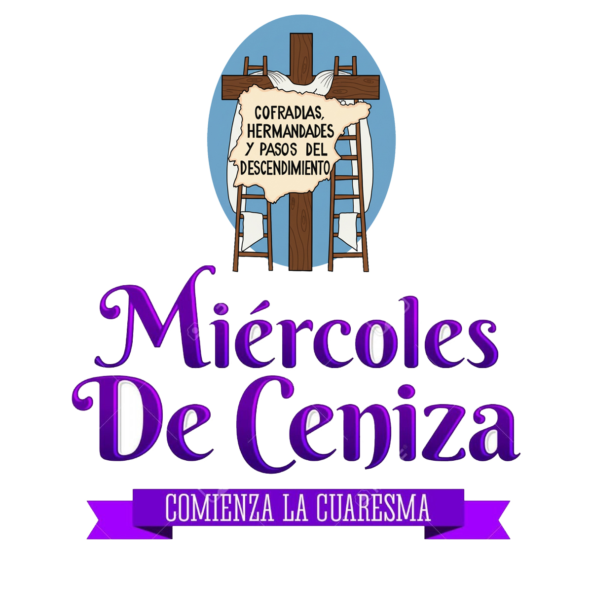 DescenESP's tweet photo. ⏳ Comienza la cuenta atrás. Hoy, Miércoles de Ceniza, iniciamos el camino hacia una nueva Cuaresma.

Hermanos: vivamos estos días con el corazón puesto en nuestra Estación de Penitencia. ¡Feliz día y feliz Cuaresma a todos! 🕊️💜

Actualizamos nuestros perfiles para este tiempo. https://t.co/zizYuokw6B