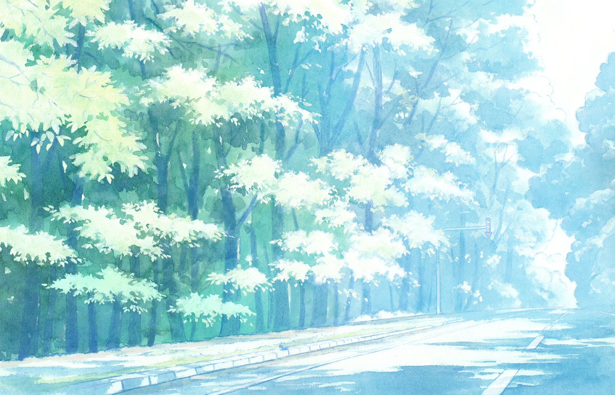 水彩画 #watercolor