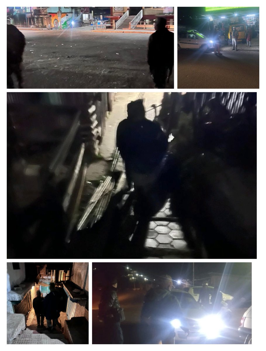 Foot patrolling &amp; vehicle checking drives were carried out in Nongstoin Market and adjoining town areas by Nongstoin PS &amp; Traffic Branch.The exercise was aimed at deterring criminal activities,ensuring traffic discipline,&amp; enhancing public safety.
<a href="/MeghalayaPolice/">Meghalaya Police</a> 
<a href="/digp_er_meg/">DIGP Eastern Range Meghalaya Shillong</a>