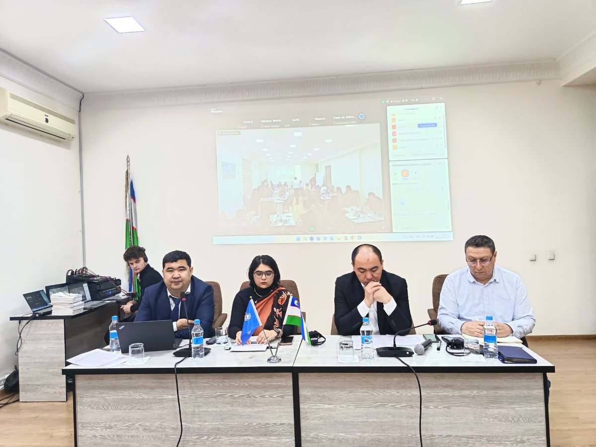 UNICEF_UZB's tweet image. 🇺🇳🇺🇿 @UNICEF_UZ and @Uzeduu proudly completed the WinS 3-Star Assessment Training, advancing the partnership to model climate-resilient #WASH in schools across Kashkadarya and Surkhandarya.

This baseline assessment in 100 schools supports the development of a scalable national