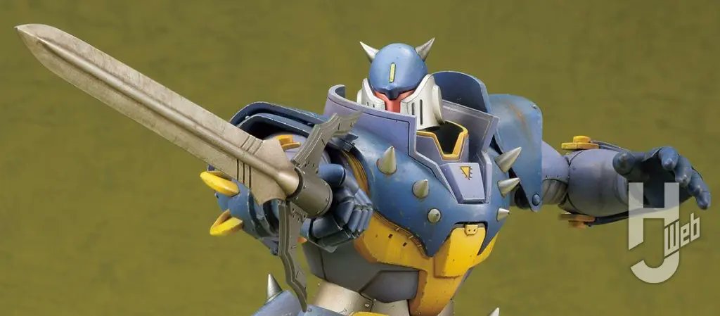 機甲界ガリアン』の「機甲猟兵ザウエル」がMODEROIDに登場