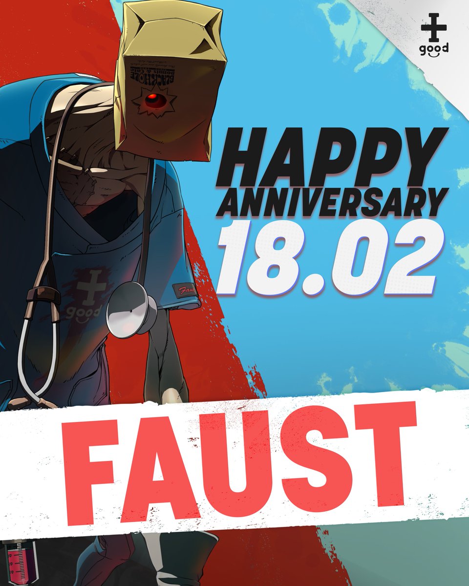 Still walking his own path.
Today we mark another year for Faust.

Join us in celebrating Faust's "Flower Encounter Anniversary"!
#GGST