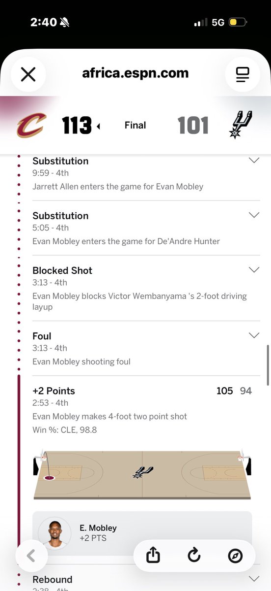 Cavs & Effect 🏀 tweet media