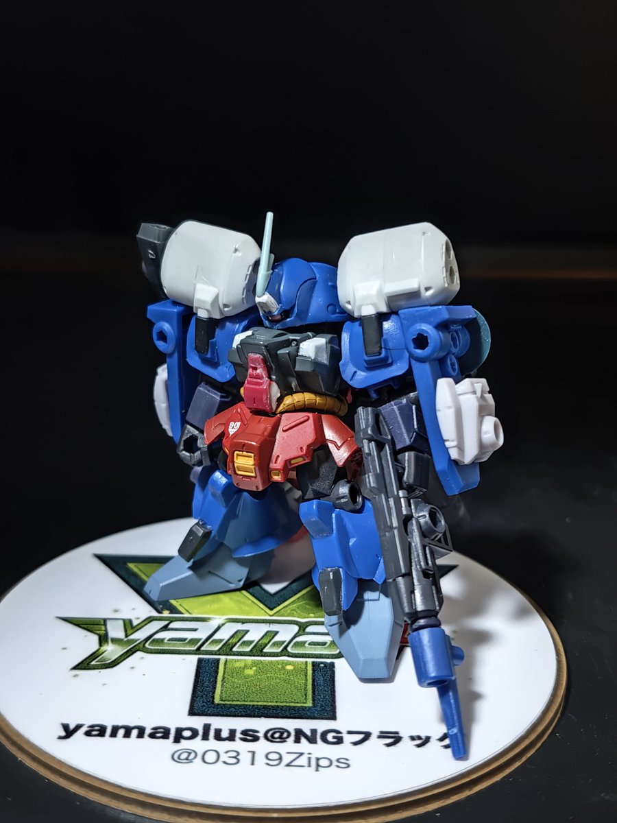 モビルスーツアンサンブル 朝からほとんど変化無しだけどバックパック