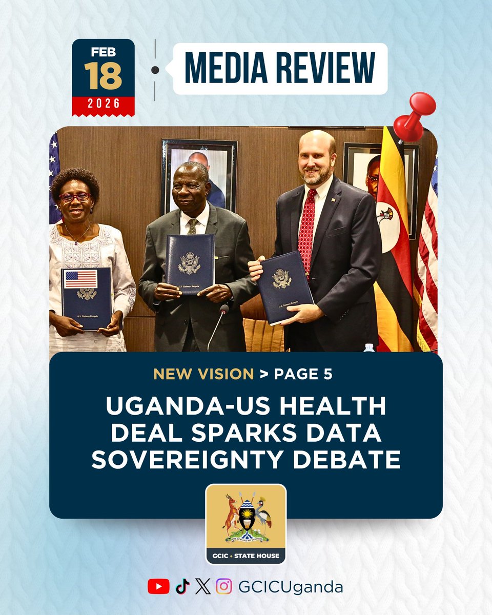 GovUganda's tweet photo. The $ 2.3 billion (Ugx. 8.1 trillion) health co-operation between Uganda and the US will help the world to fight disease outbreaks, the country director of the US Centres for Disease Control and Prevention (CDC), has said. https://t.co/gWIuXHzPkq