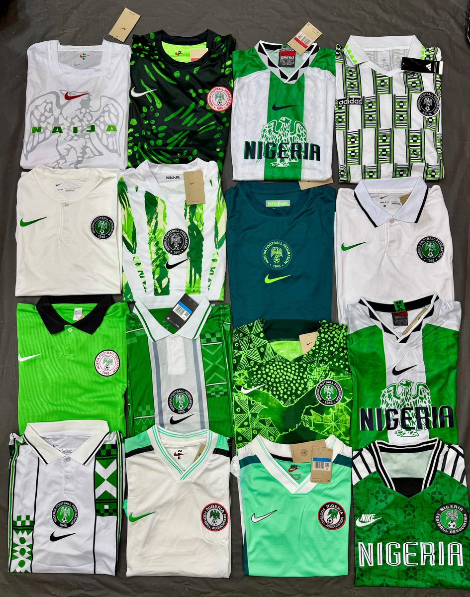 Ramlat_Shoemix's tweet photo. Original Nigerian Jerseys

Price N17,000

Location kaduna, delivery nationwide,

☎️09161024449. https://t.co/bcz7P7TYEO