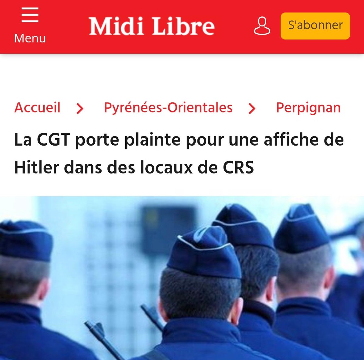 Ce génie : "L'auto défense contre les violences d'extrême droite n'est pas la bonne réponse ! Il faut juste appeler la police !"

La police :