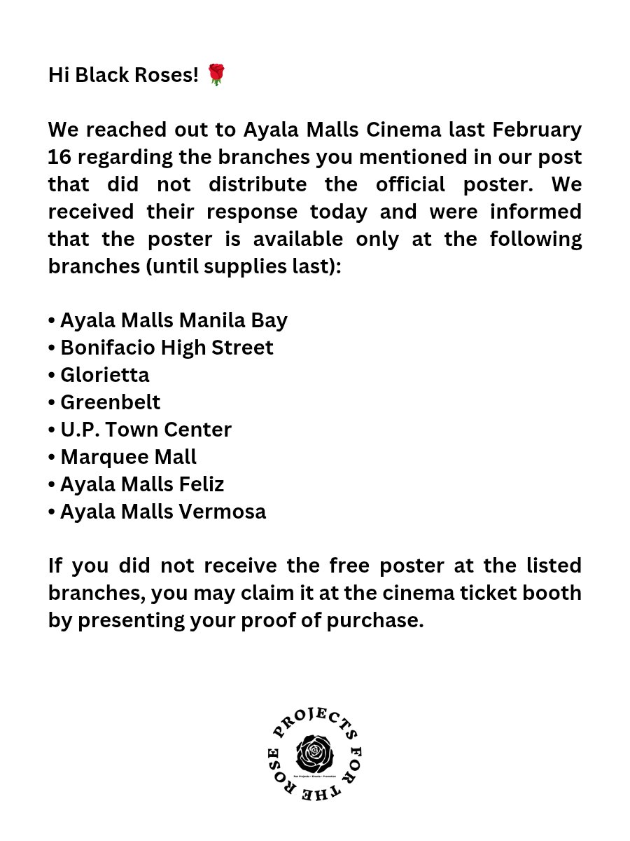 Projects For The Rose tweet media