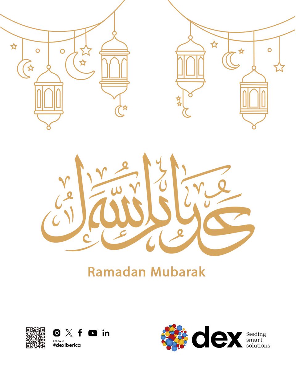 With the beginning of Ramadan, #dexiberica sends its best wishes to all our clients, partners, and friends who observe it.

Ramadan Mubarak 🌙

#dexteam #creciendojuntos #ramadan