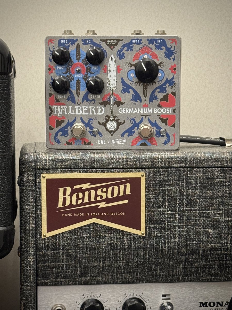 Electronic Audio Experiments（EAE）とBenson Ampsによる至高のコラボ