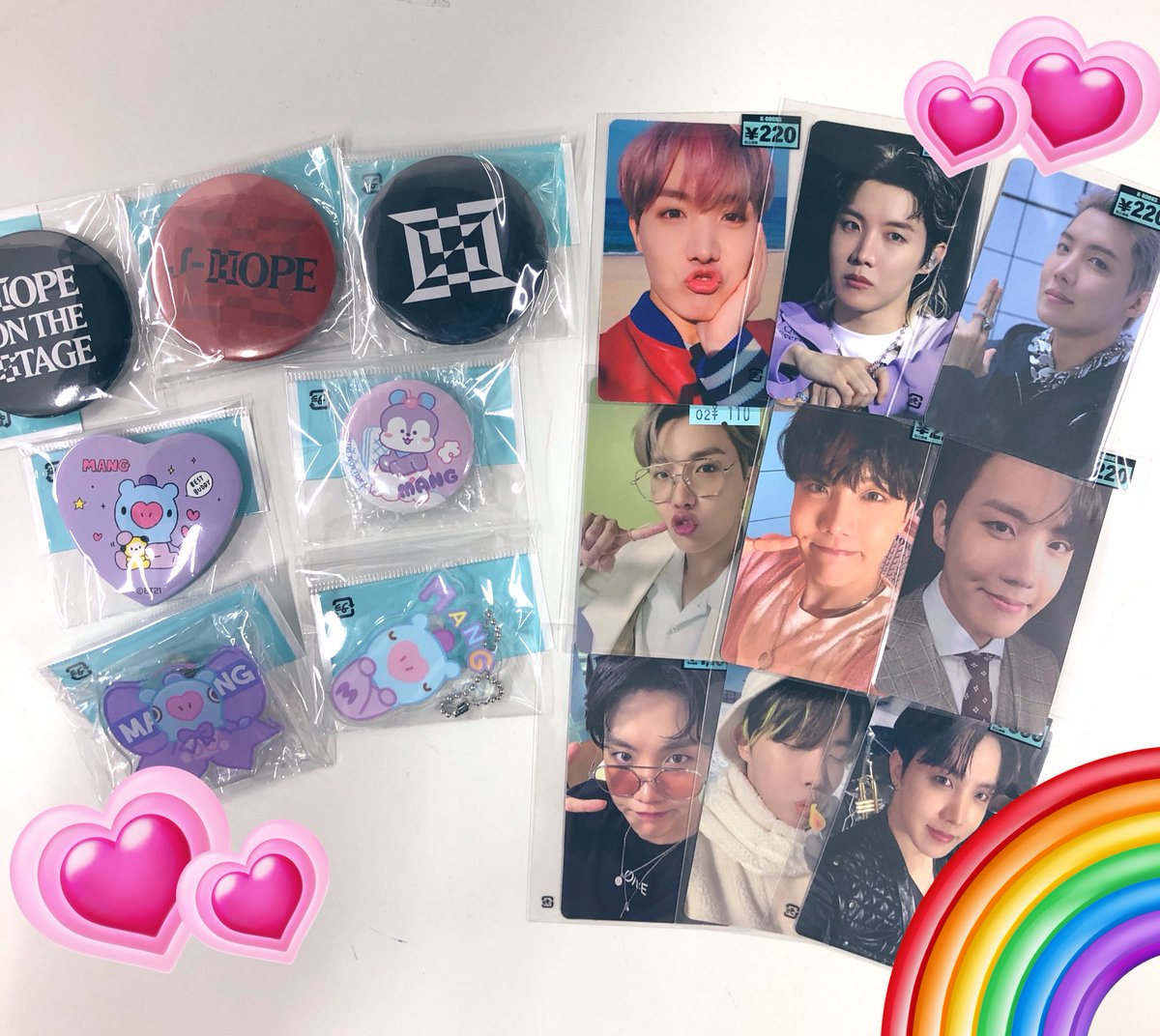 💜 #BTS #방탄소년단 💜 本日ホソクさんの誕生日🎂✨ 当店ではバンタン