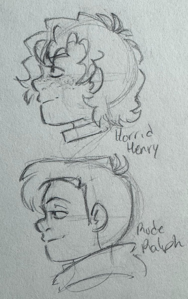 Some creature doodles before bed, it’s nice to draw in a cuter style every once and a while 

#HorridHenry