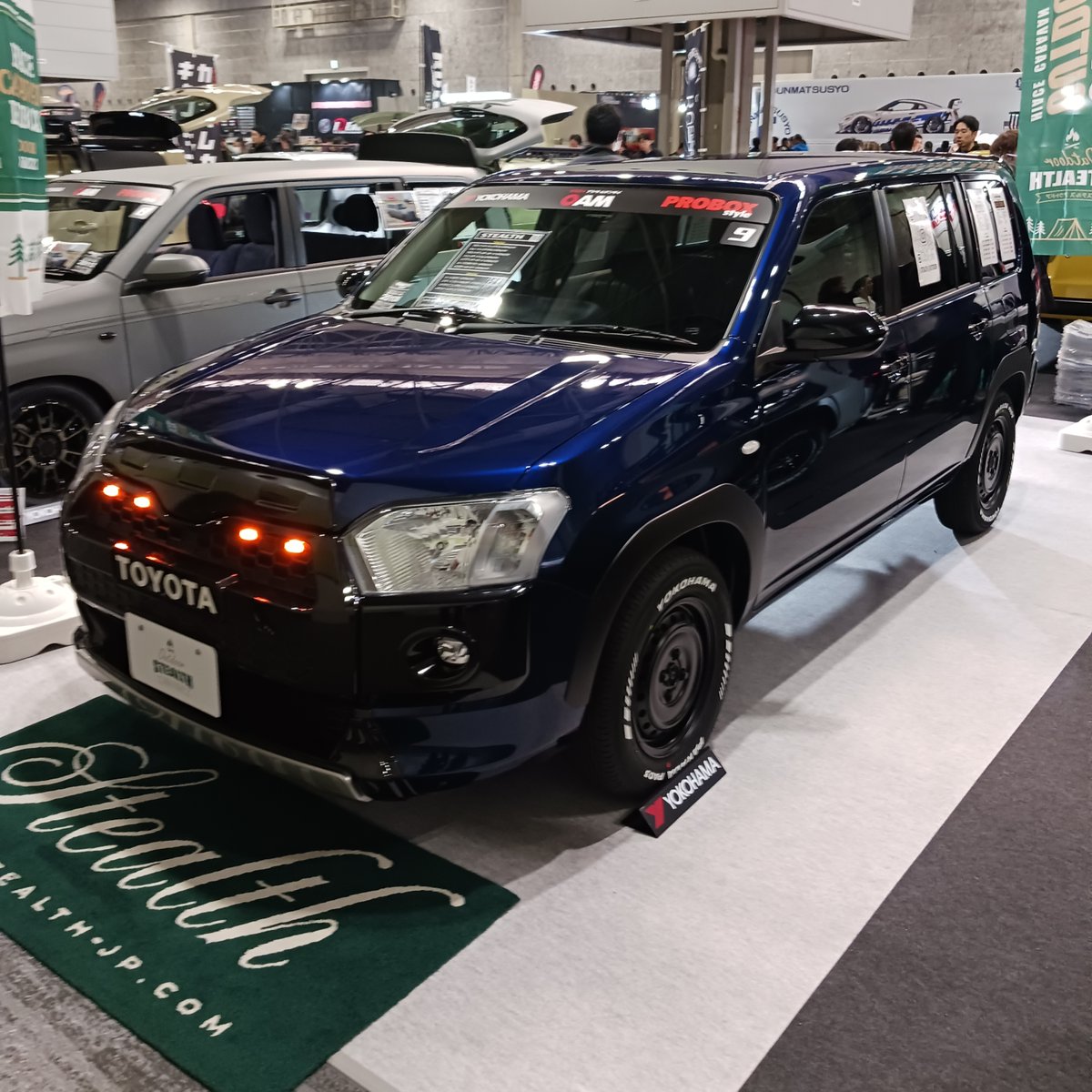 rsrkaihatsu's tweet photo. RS-R product installed car at the Osaka auto messe 2026
・STEALTH プロボックス
RS★R × STEALTH アップサス装着
#RSR #RSRJAPAN #オートメッセ #大阪オートメッセ #大阪オートメッセ2026 #AUTOMESSE #OAM2026 #オートメッセで会いましょう #STEALTH #プロボックス #PROBOX https://t.co/QaLHPpBaKX
