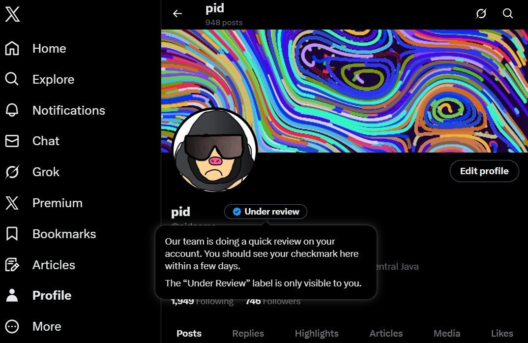 pidname_'s tweet image. HAH?! KOK TIBA-TIBA BEGINI?? 😭⚠️

Centang biru ilang, terus muncul notif "Under Review" padahal gak ngelanggar apa-apa! Ini akun gue kenapa woy? Mau kena suspend atau gimana?! Sumpah panik banget, ada yang pernah ngalamin ginian gak??

Elon what is this??!