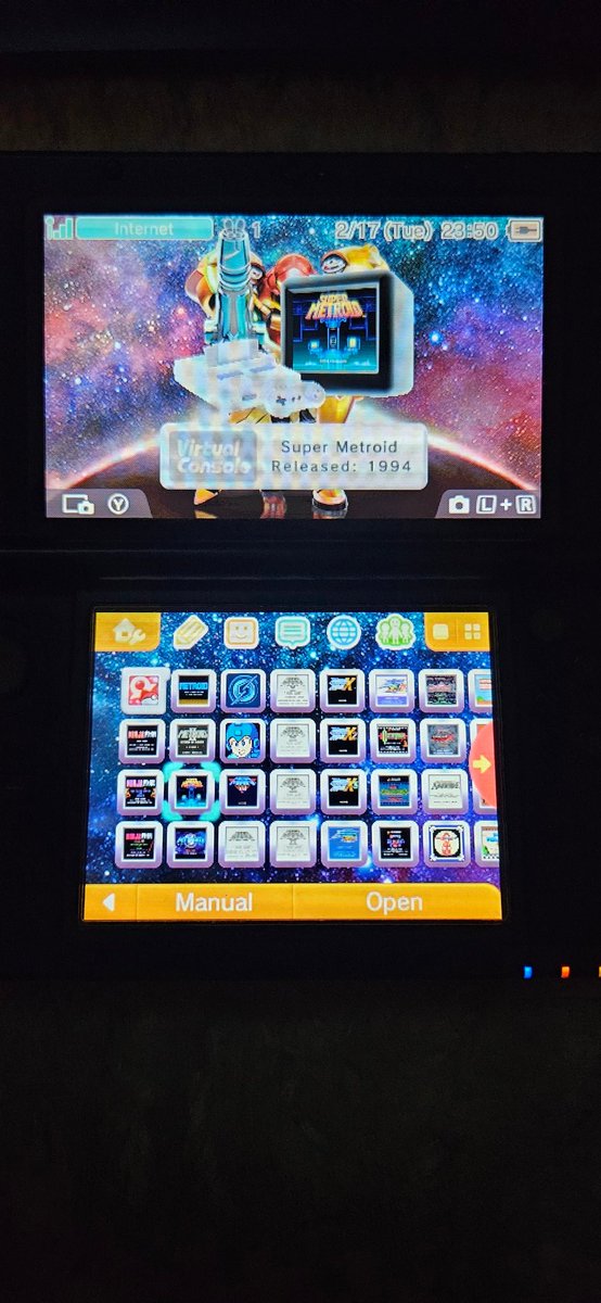 Well it took me 1000 years to organize the like 200 games on the home menu but my 3DS is back in order finally :D

Still sad about the Terraria save but it's whatever