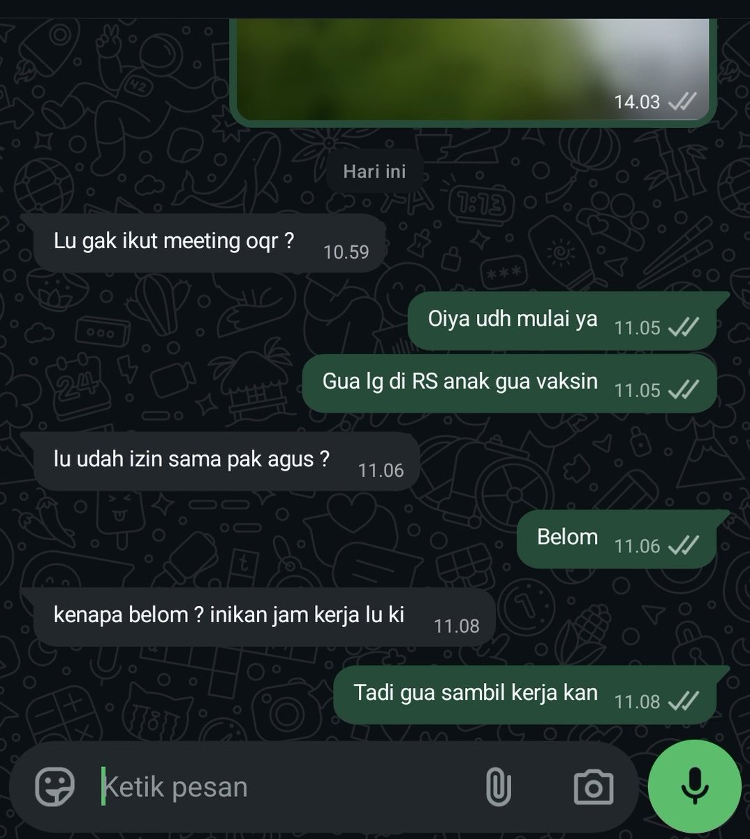 Dad2Child's tweet photo. Emang bangsat, baru juga jadi senior, gimana jadi spv atau manager https://t.co/XWtVZrF7sU
