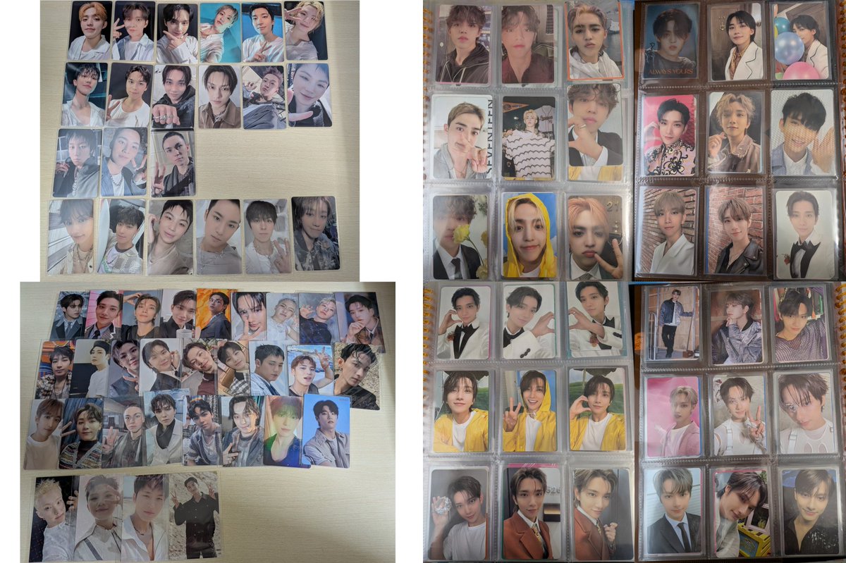 SEVENTEEN セブチ トレカ 特典 ラキドロ 中華 ヨントン 交換 【譲