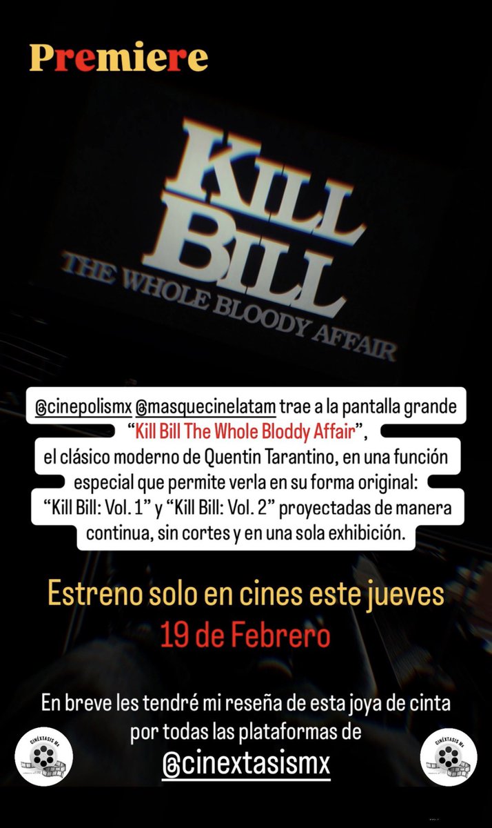 Cinéxtasis tweet media