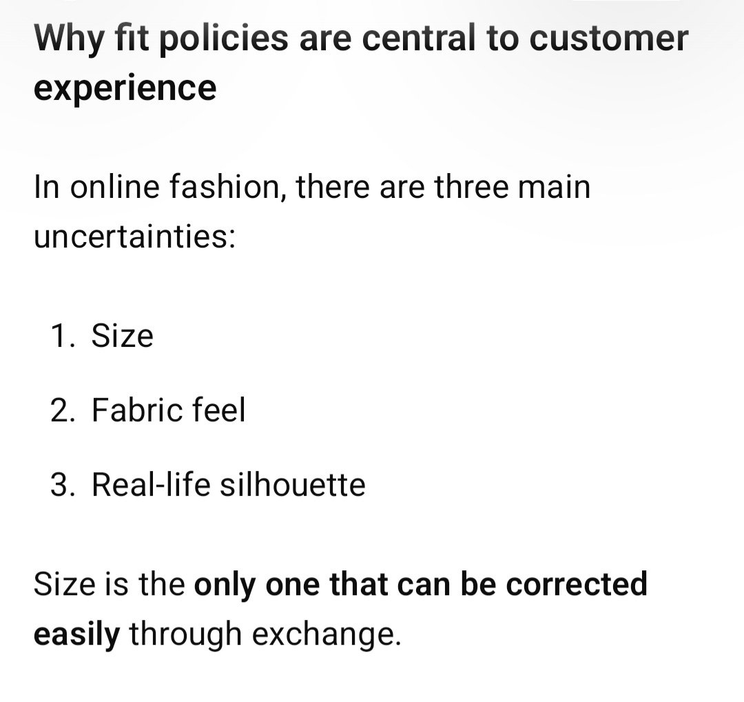 qoncyclic's tweet photo. Size correction is #1 reason customers exchange items in online fashion worldwide. Yet @LEVIS Indonesia does not allow size exchange despite free return. For such a big brand, this is unexpectedly bad #CX. Here is a little tip improving customer experience (pardon being a nerd!). https://t.co/KyPNqxQo2P