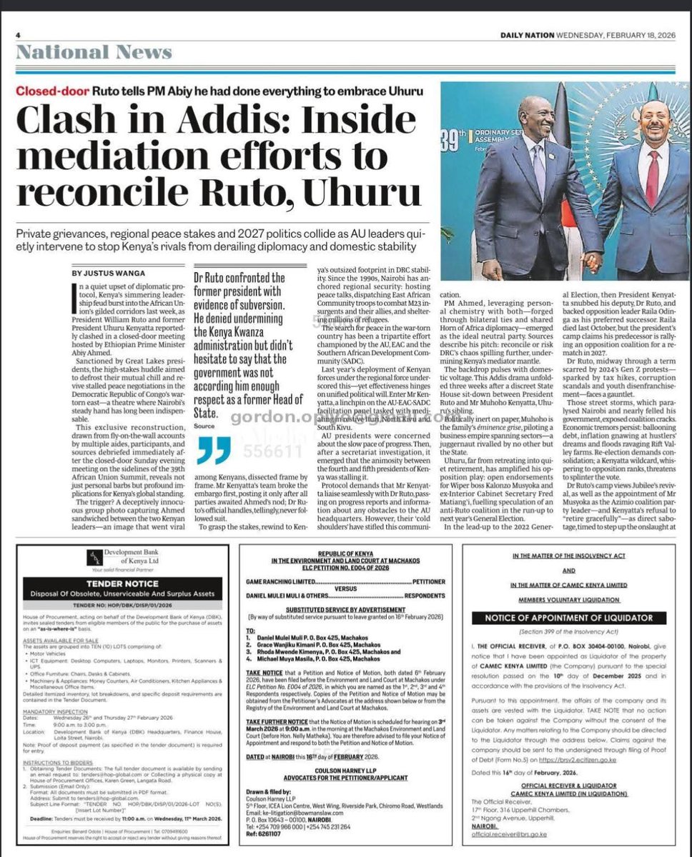 Abuga Makori EGH, MBE tweet media
