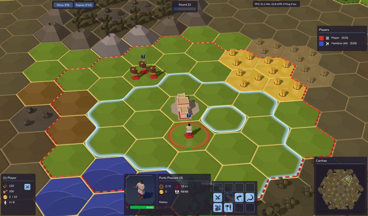 New minimap feature will come to the playtest build later this week! #WishlistWednesday #indiegames  #RealTimeStrategy #Steam版格ゲー人口