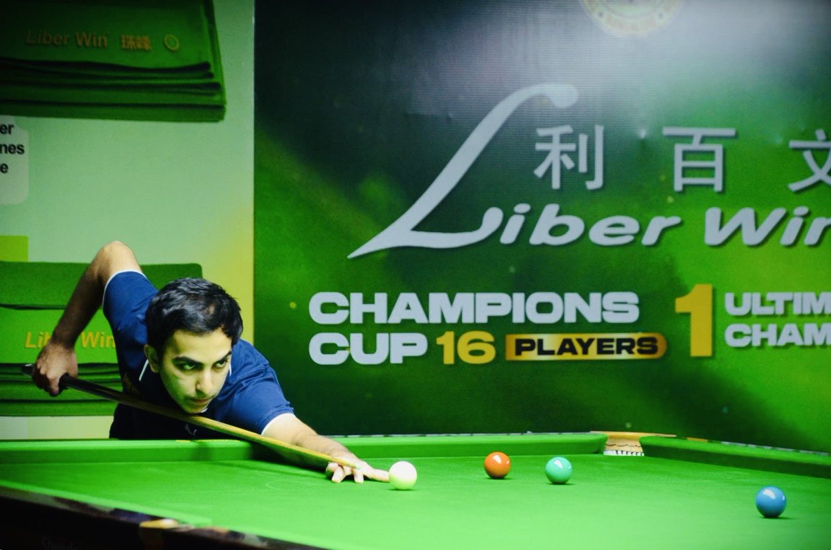PankajAdvani247's tweet photo. LiberWin Champions Cup Winner 🏆 
As a @Liberwincloth Ambassador, delighted to win the inaugural edition of this All India 
Snooker Championship 😃 https://t.co/zYuTftecL0