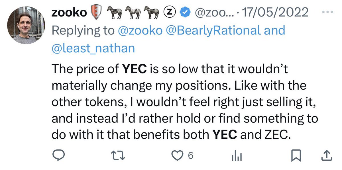 thesimpsons88's tweet photo. $YEC posts from The Founder Zcash https://t.co/gNVjjtCp7D