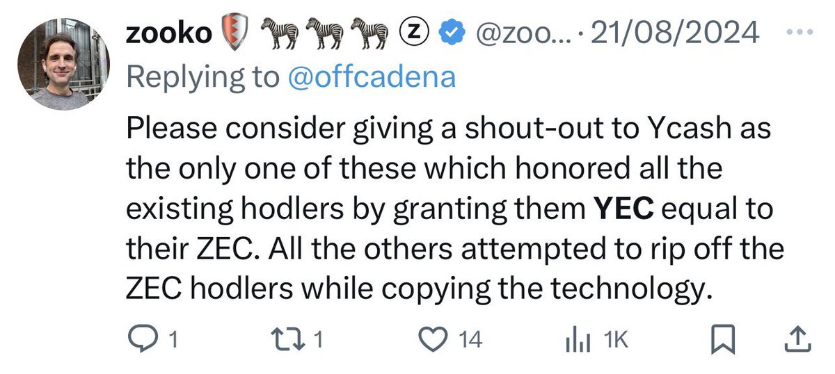 thesimpsons88's tweet photo. $YEC posts from The Founder Zcash https://t.co/gNVjjtCp7D