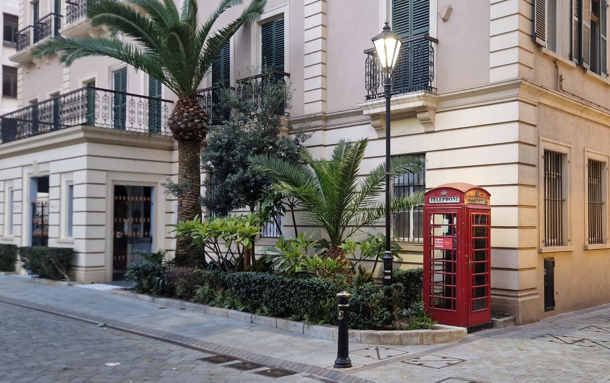 RossForbes's tweet photo. #BBCBreakfast #phoneboxes this one is over in Gibraltar @BBCBreakfast https://t.co/I8MJ3HWUBf