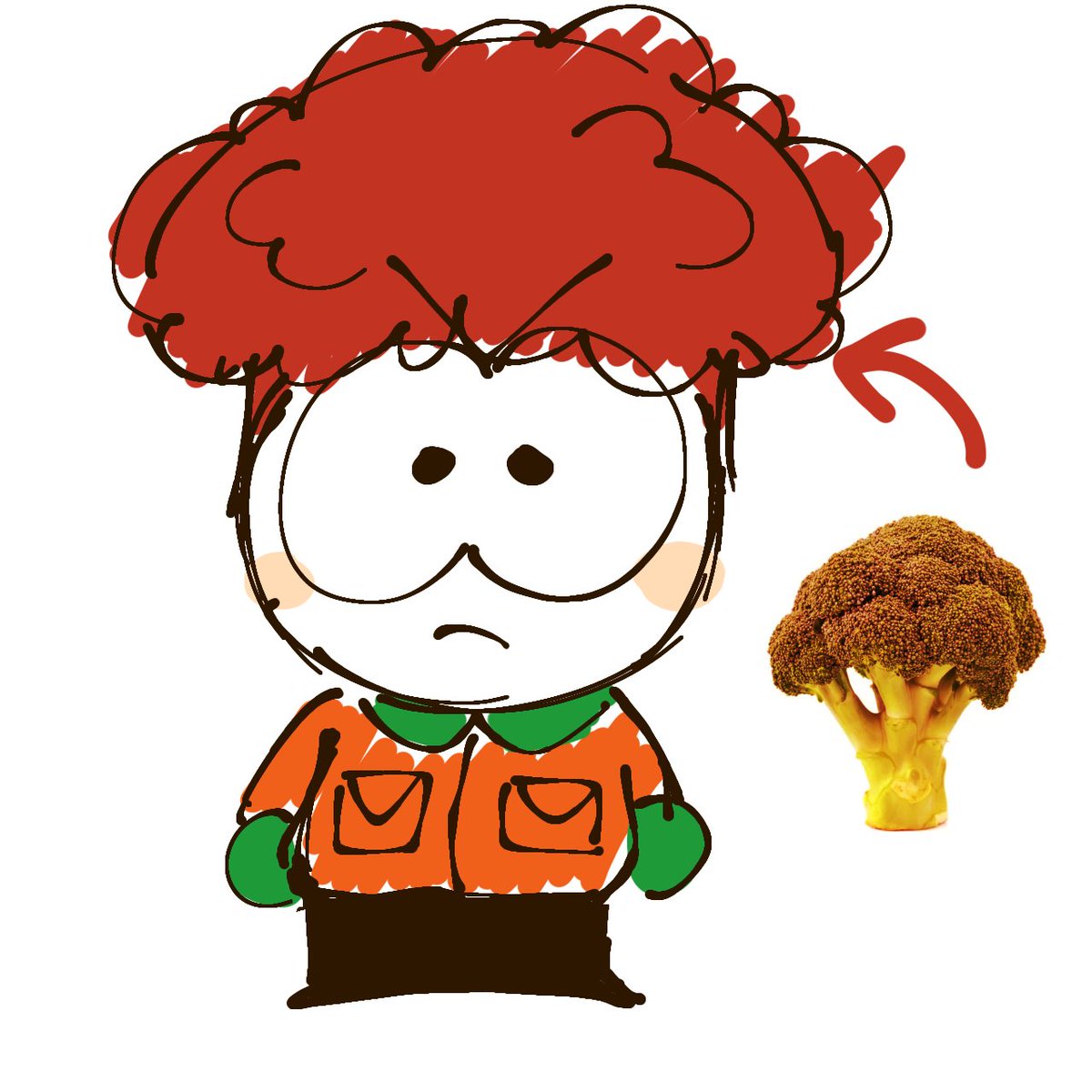 Error339080's tweet photo. Red Broccoli（sorry） #spkyle https://t.co/CYhIfPhJ3z